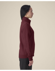 Sweat zippé personnalisé unisexe col montant 280g "TRAILER 2.0" |SIP19