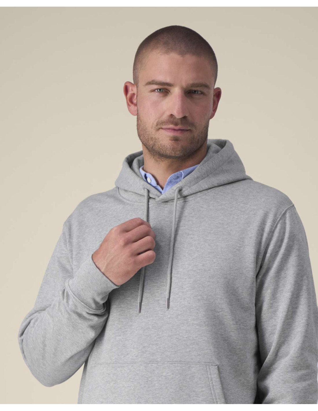 Sweat à capuche personnalisable en coton recyclé "GAMECHANGER" | SIP19