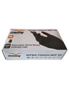 Gants en nitrile jetables "NITRO-TOUCH NPF 55" PAYPERWEAR | SIP19