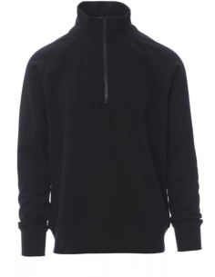 Sweat de travail personnalisable homme 1/4 zip coton 330g "AUSTIN" |SIP19