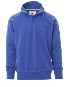 Sweat de travail personnalisable homme 1/4 zip coton 330g "AUSTIN" |SIP19