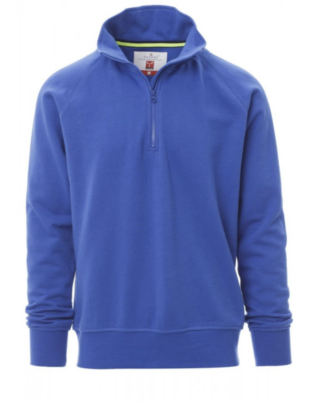 Sweat de travail personnalisable homme 1/4 zip coton 330g "AUSTIN" |SIP19