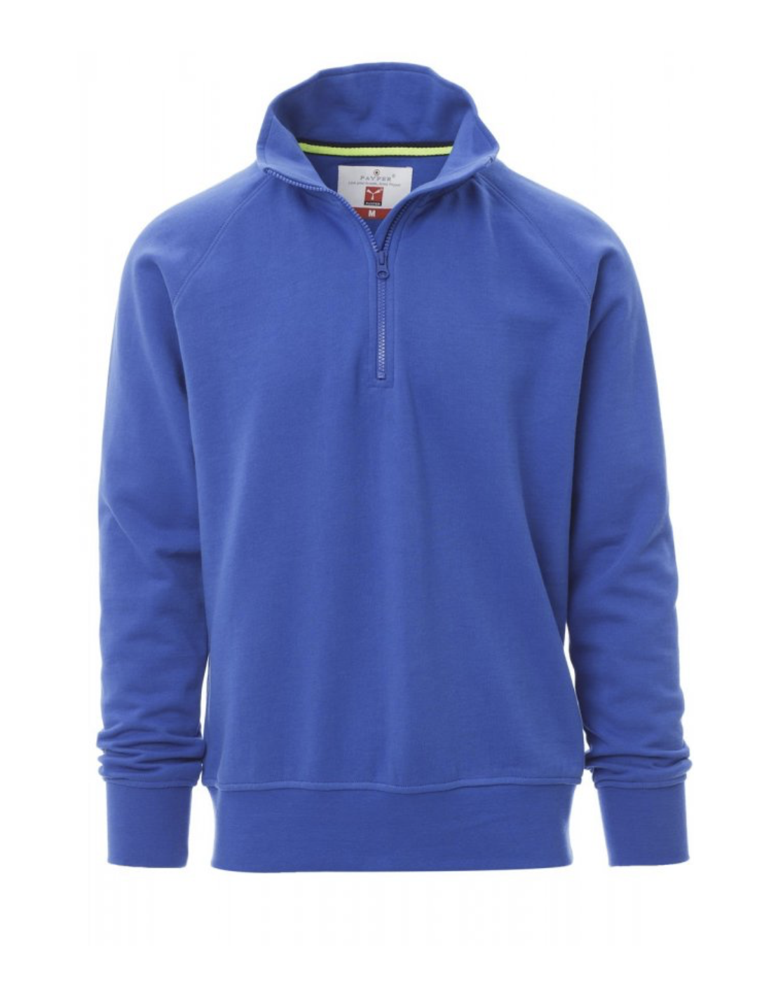 Sweat de travail personnalisable homme 1/4 zip coton 330g "AUSTIN" |SIP19