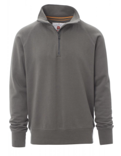 Sweat de travail personnalisable homme 1/4 zip coton 330g "AUSTIN" |SIP19
