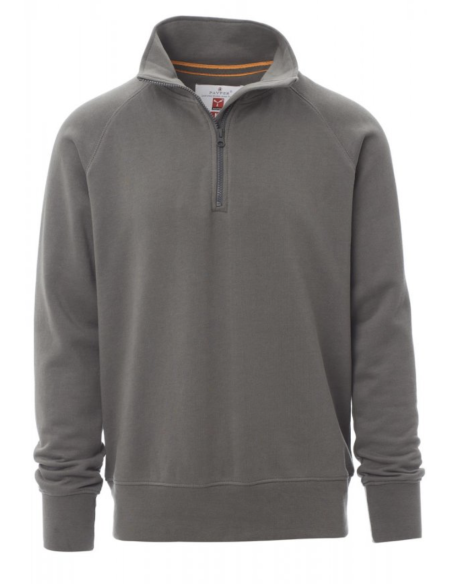 Sweat de travail personnalisable homme 1/4 zip coton 330g "AUSTIN" |SIP19