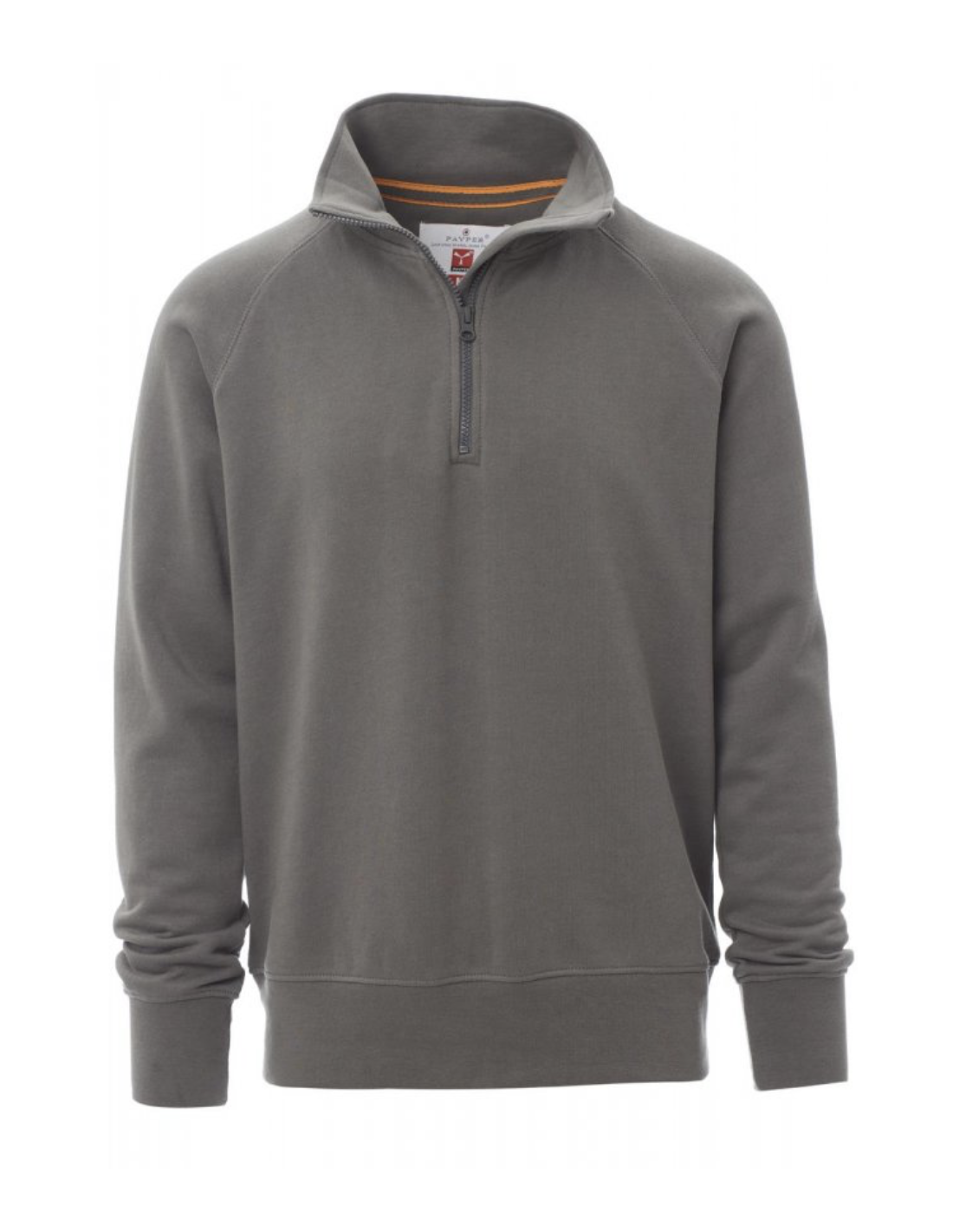 Sweat de travail personnalisable homme 1/4 zip coton 330g "AUSTIN" |SIP19
