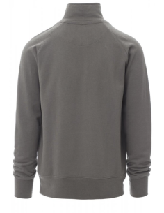 Sweat de travail personnalisable homme 1/4 zip coton 330g "AUSTIN" |SIP19