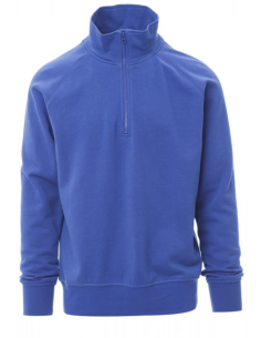 Sweat de travail personnalisable homme 1/4 zip coton 330g "AUSTIN" |SIP19