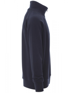Sweat de travail personnalisable homme 1/4 zip coton 330g "AUSTIN" |SIP19