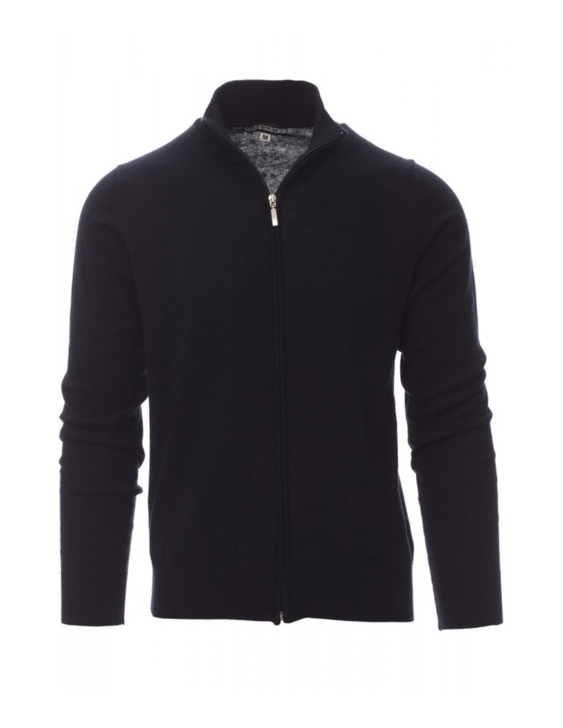 Pull de travail personnalisable zip coton/laine 280g "BOARDING" | SIP19