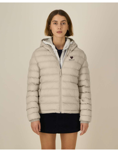 DOUDOUNE PERSONNALISÉE FEMME EN RPET 380G "VOYAGER 2.0"