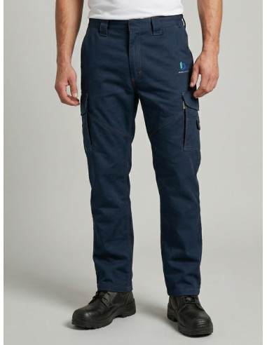 PANTALON PERSONNALISÉ EN TISSU ANTISTATIQUE ET IGNIFUGE 280G "DEFENCE"