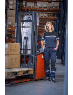 T-shirt personnalisé femme coton bio & RPET 180g "CARVEY" | SIP19
