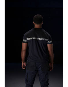 T-shirt personnalisé homme en coton bio & RPET 180g "CARVEY" | SIP19