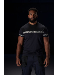 T-shirt personnalisé homme en coton bio & RPET 180g "CARVEY" | SIP19