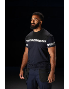 T-shirt personnalisé homme en coton bio & RPET 180g "CARVEY" | SIP19