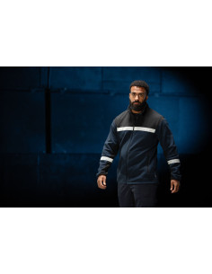 Polaire zippée personnalisable homme en RPET 280g "CICRA" | SIP19