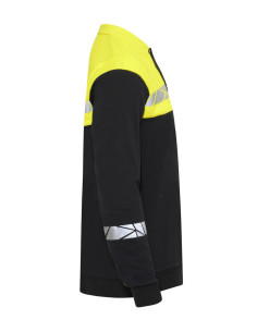 Sweat polo personnalisé homme en coton bio & RPET 280g "ROCHOS" | SIP19
