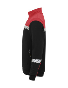 Sweat zippé personnalisé homme en coton bio & RPET 280g "LAVAIR" | SIP19