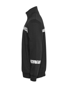 Sweat zippé personnalisé homme en coton bio & RPET 280g "LAVAIR" | SIP19