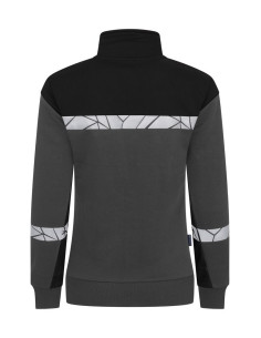 Sweat zippé personnalisé femme coton bio & RPET 280g "LAVAIR" | SIP19