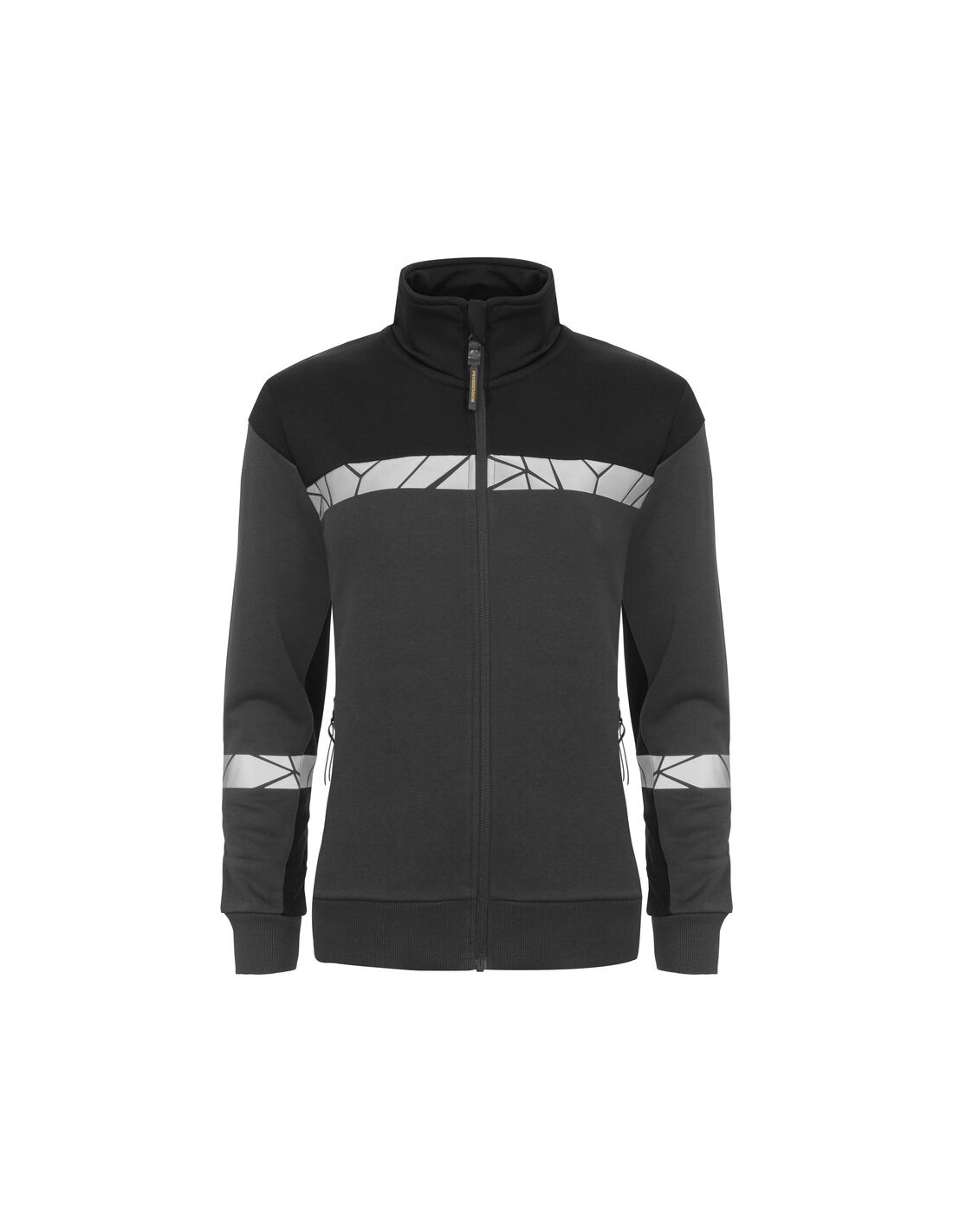 Sweat zippé personnalisé femme coton bio & RPET 280g "LAVAIR" | SIP19