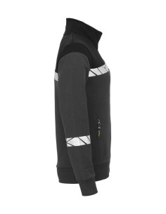 Sweat zippé personnalisé femme coton bio & RPET 280g "LAVAIR" | SIP19