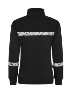 Sweat zippé personnalisé femme coton bio & RPET 280g "LAVAIR" | SIP19