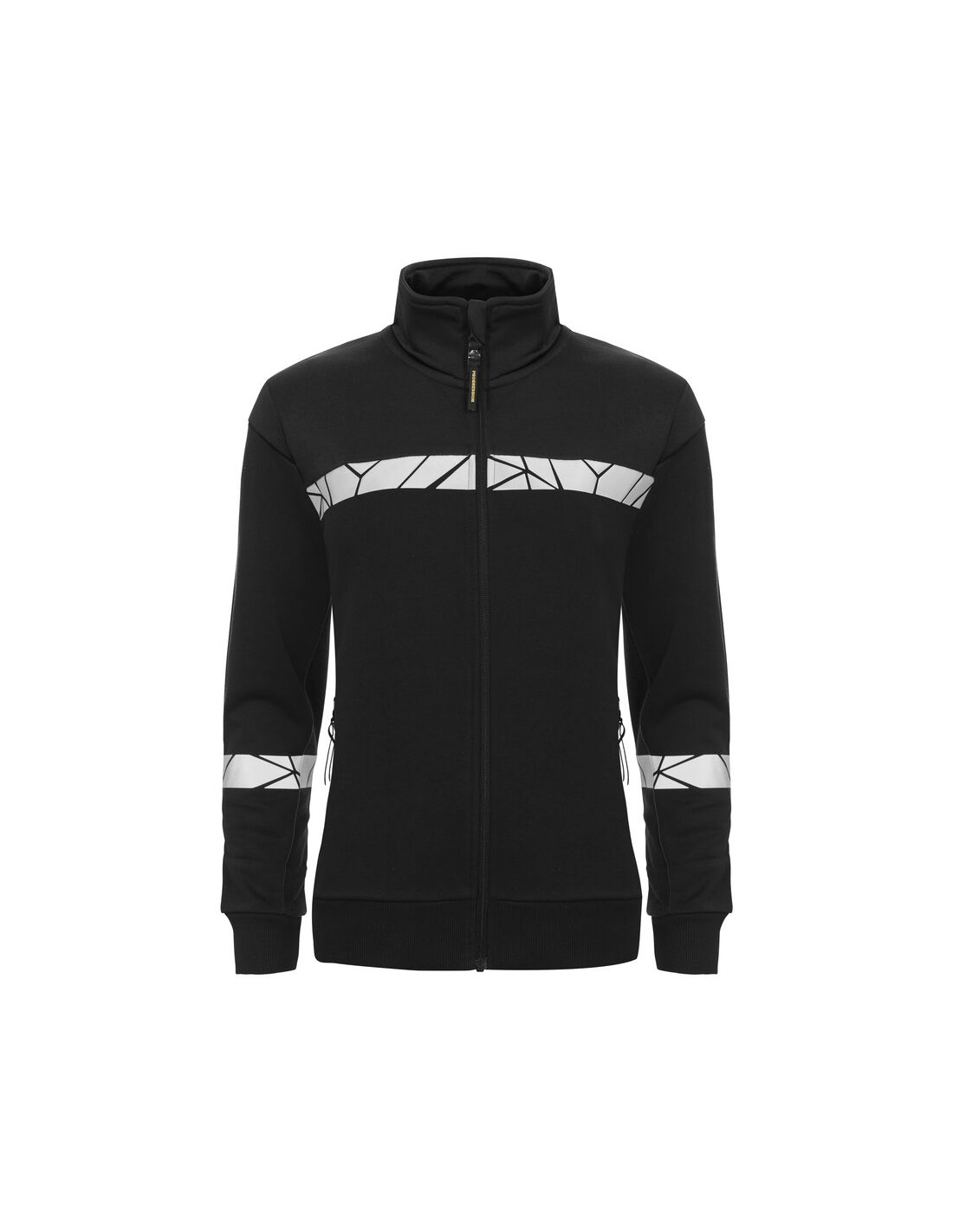 Sweat zippé personnalisé femme coton bio & RPET 280g "LAVAIR" | SIP19