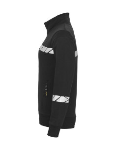 Sweat zippé personnalisé femme coton bio & RPET 280g "LAVAIR" | SIP19