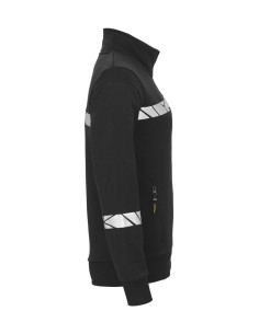 Sweat zippé personnalisé femme coton bio & RPET 280g "LAVAIR" | SIP19