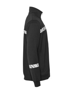 Sweat 1/4 zip personnalisé homme en coton et RPET 280g "RIMONI" | SIP19