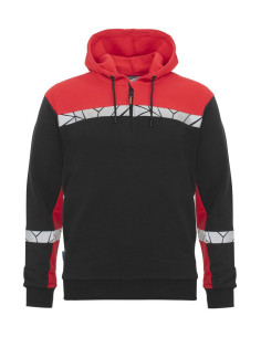 Sweat à capuche 1/4 zip personnalisé homme 280g "MINOS" | SIP19