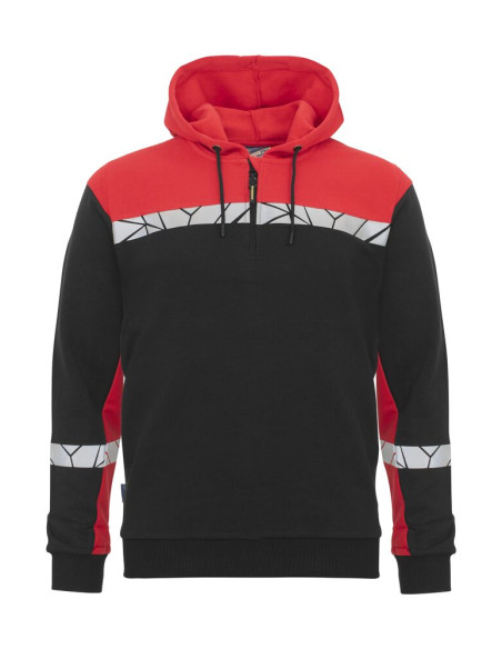 Sweat à capuche 1/4 zip personnalisé homme 280g "MINOS" | SIP19