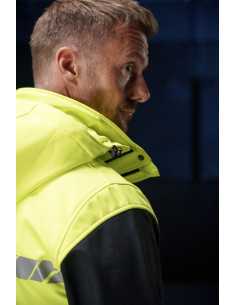Softshell personnalisé homme en RPET 280g "RIBANE" | SIP19
