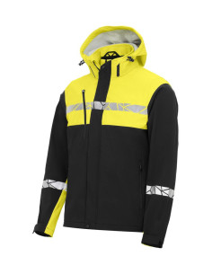 Softshell personnalisé homme en RPET 280g "RIBANE" | SIP19