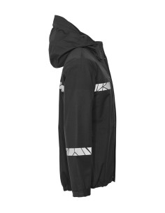 VESTE PERSONNALISÉE COUPE-VENT/IMPERMÉABLE HOMME EN RPET 160G VISIBILITÉ RENFORCÉE "TARJIK"
