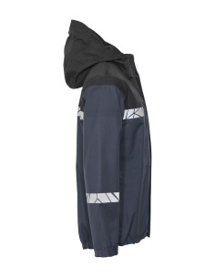 VESTE PERSONNALISÉE COUPE-VENT/IMPERMÉABLE HOMME EN RPET 160G VISIBILITÉ RENFORCÉE "TARJIK"
