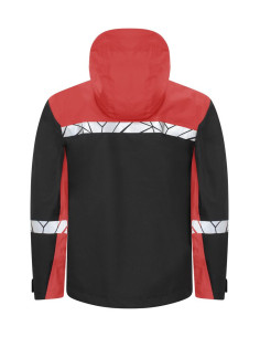 VESTE PERSONNALISÉE COUPE-VENT/IMPERMÉABLE HOMME EN RPET 160G VISIBILITÉ RENFORCÉE "TARJIK"