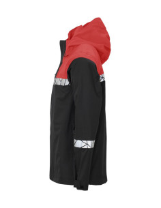 VESTE PERSONNALISÉE COUPE-VENT/IMPERMÉABLE HOMME EN RPET 160G VISIBILITÉ RENFORCÉE "TARJIK"