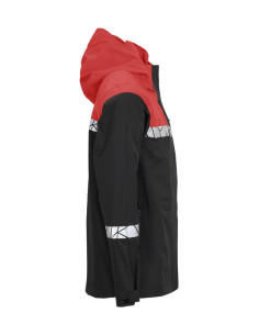 VESTE PERSONNALISÉE COUPE-VENT/IMPERMÉABLE HOMME EN RPET 160G VISIBILITÉ RENFORCÉE "TARJIK"