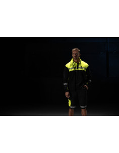 Short de travail homme personnalisé en RPET 245g "MARPEL" | SIP19