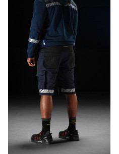 Short de travail homme personnalisé en RPET 245g "MARPEL" | SIP19