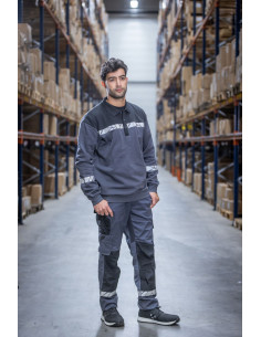 Pantalon de travail homme personnalisable RPET 245g "CARESO" | SIP19