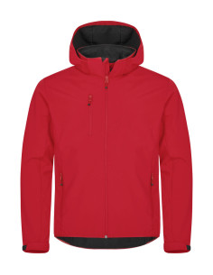 Veste softshell à personnaliser à capuche homme RPET 280g "CLASSIC" | SIP19