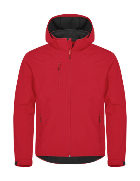 Veste softshell à personnaliser à capuche homme RPET 280g "CLASSIC" | SIP19