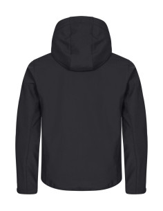 Veste softshell à personnaliser à capuche homme RPET 280g "CLASSIC" | SIP19
