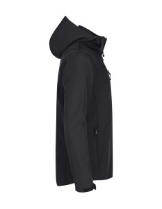 Veste softshell à personnaliser à capuche homme RPET 280g "CLASSIC" | SIP19