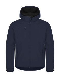 Veste softshell à personnaliser à capuche homme RPET 280g "CLASSIC" | SIP19