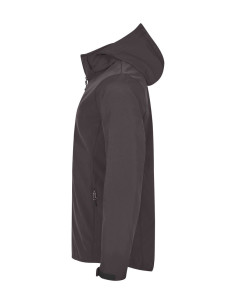 Veste softshell à personnaliser à capuche homme RPET 280g "CLASSIC" | SIP19